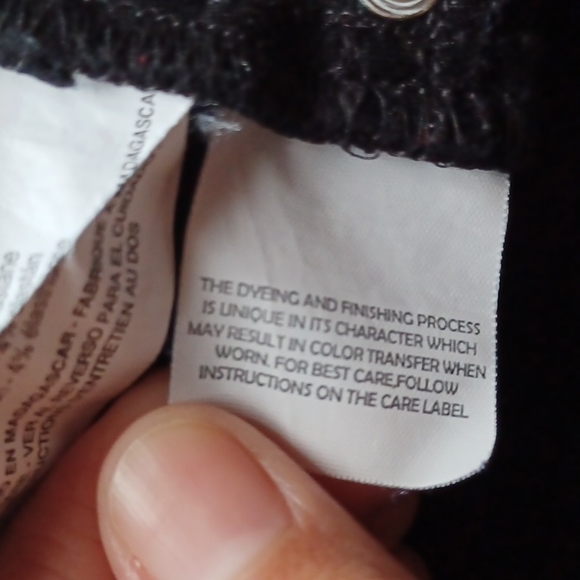 Gloria Vanderbilt Amanda Sz 12 black Missy Average Jeans Hight Rise Straight Leg - Picture 11 of 12